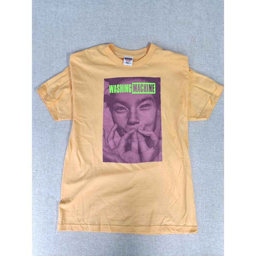 Washing Machine Peach Graphic Shirt Mens Large USA Print Streetwear NWOT